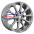 16'' 5x114,3 ET40 D66,1 6,5J Khomen Wheels KHW1605 (Qashqai/Tiida) F-Silver 16'' 5x114,3 ET40 D66,1 6,5J Khomen Wheels KHW1605 (Qashqai/Tiida) F-Silver