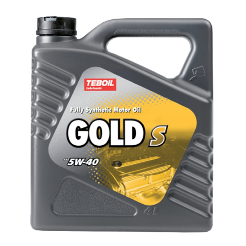 Масло моторное Teboil Gold синтетическое 5W40 4 л
