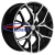 20'' 5x108 ET43 D60,1 8,0J Khomen Wheels KHW2012 (Jetour X90 Plus) Black-FP