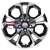 17'' 5x114,3 ET50 D66,1 6,5J Khomen Wheels KHW1711 (Arkana/Kaptur) Black-FP 17'' 5x114,3 ET50 D66,1 6,5J Khomen Wheels KHW1711 (Arkana/Kaptur) Black-FP